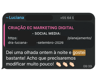 Depoimento de cliente 01