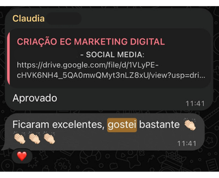 Depoimento de cliente 03