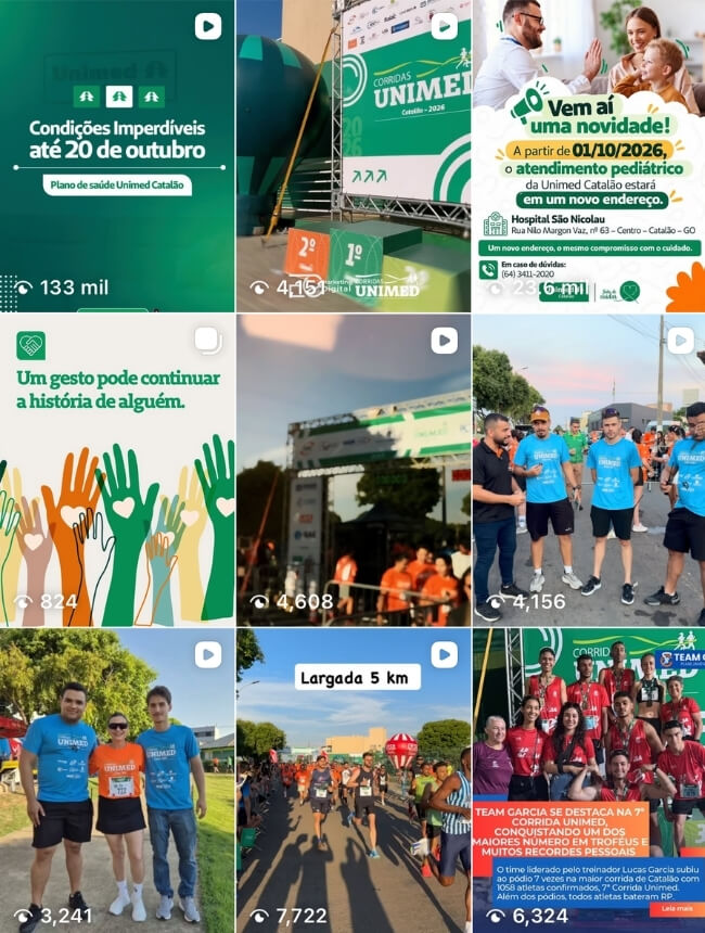 Post de feed criado pela EC Marketing 01