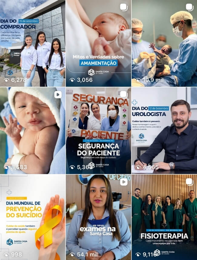 Post de feed criado pela EC Marketing 03