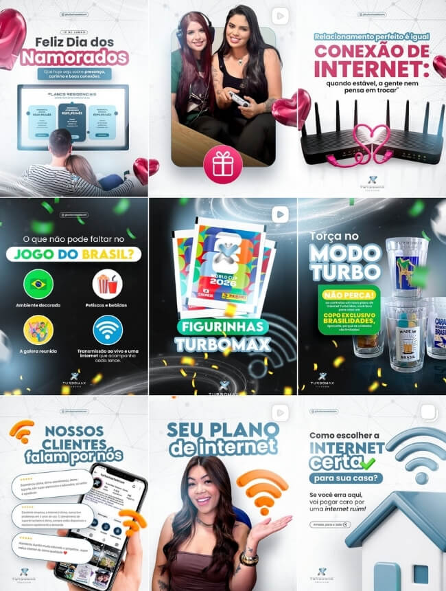 Post de feed criado pela EC Marketing 04